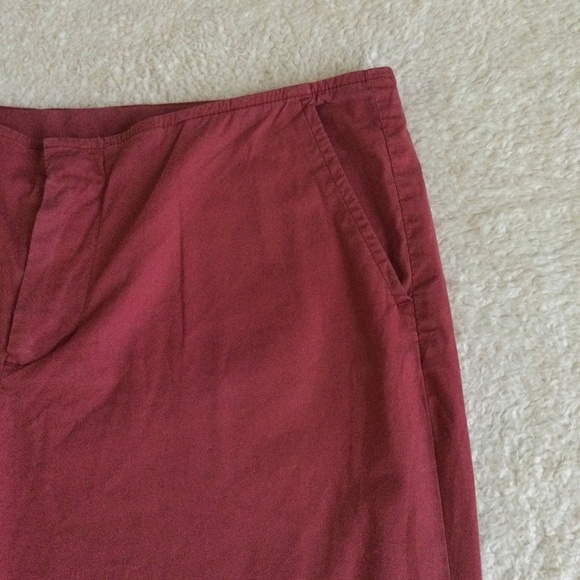 Vintage Y2K American Eagle Red Capri Pants - Sz 4 - Picture 11 of 12